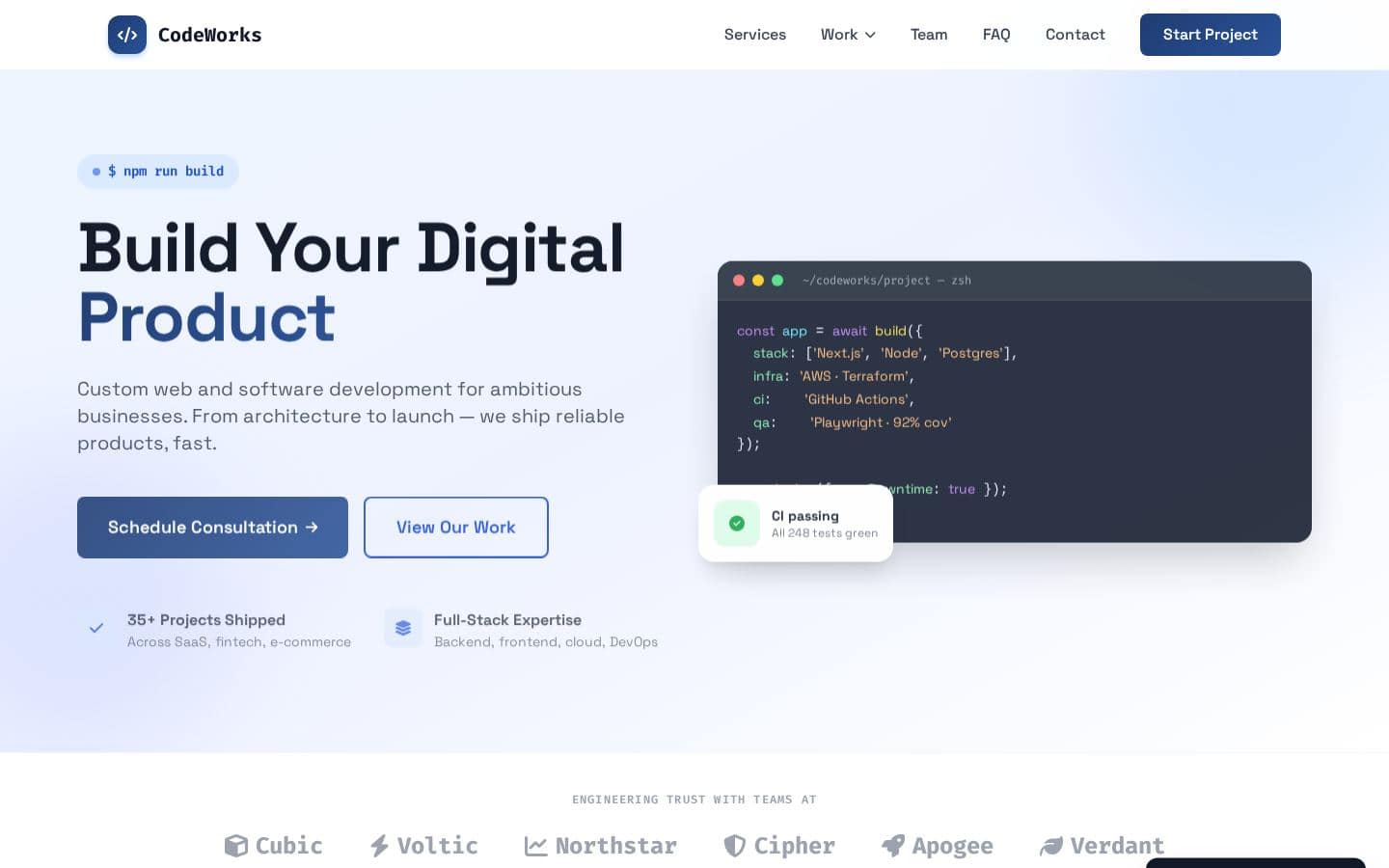CodeWorks - Web Development Agency