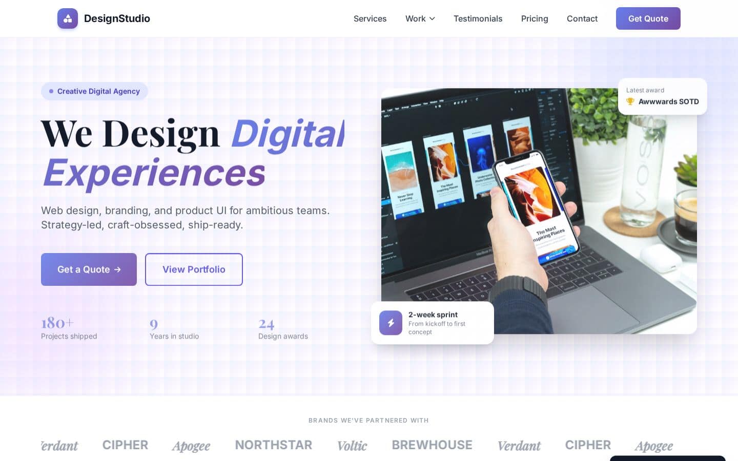DesignStudio - Creative Digital Agency