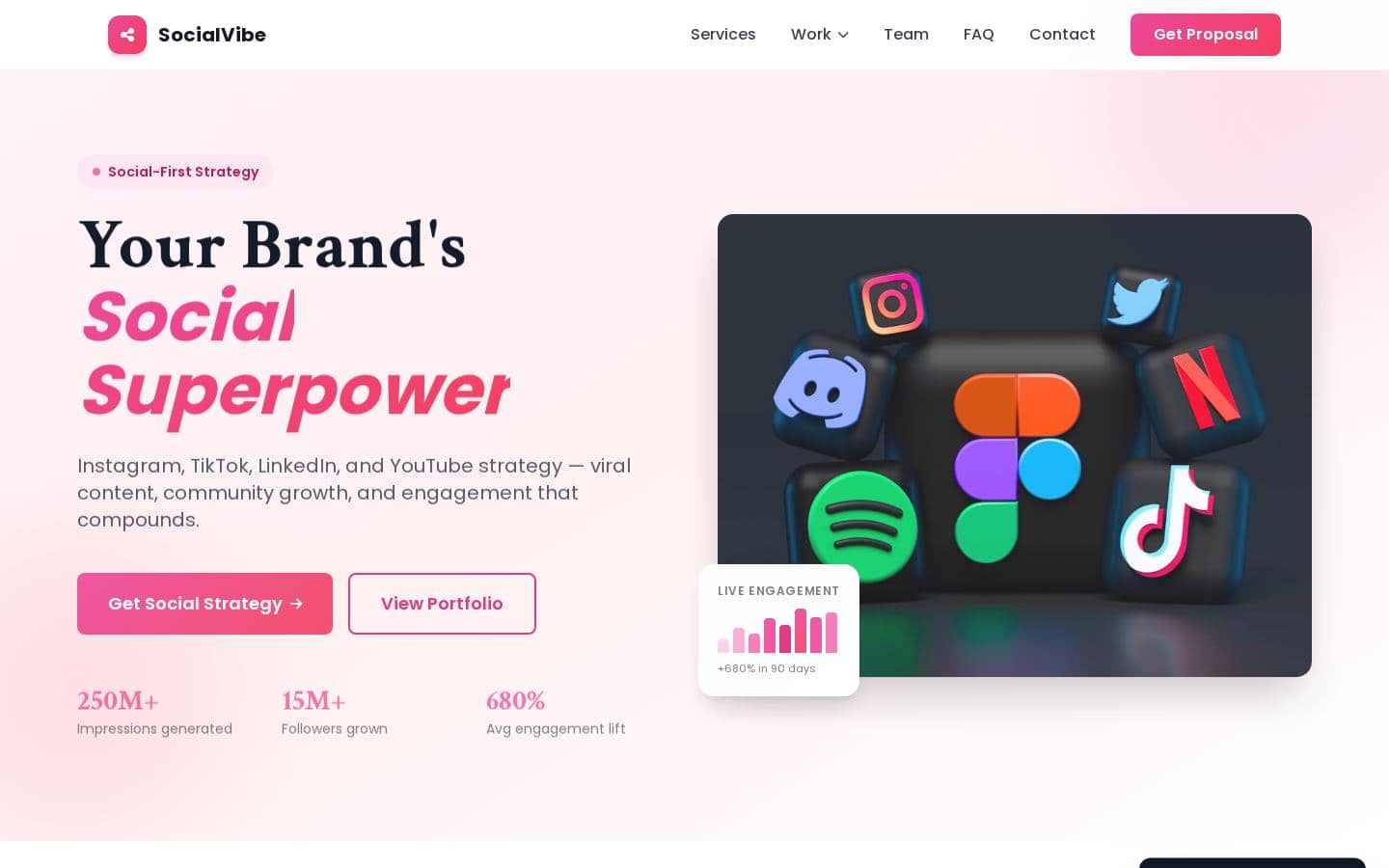 SocialVibe - Social Media Marketing Agency