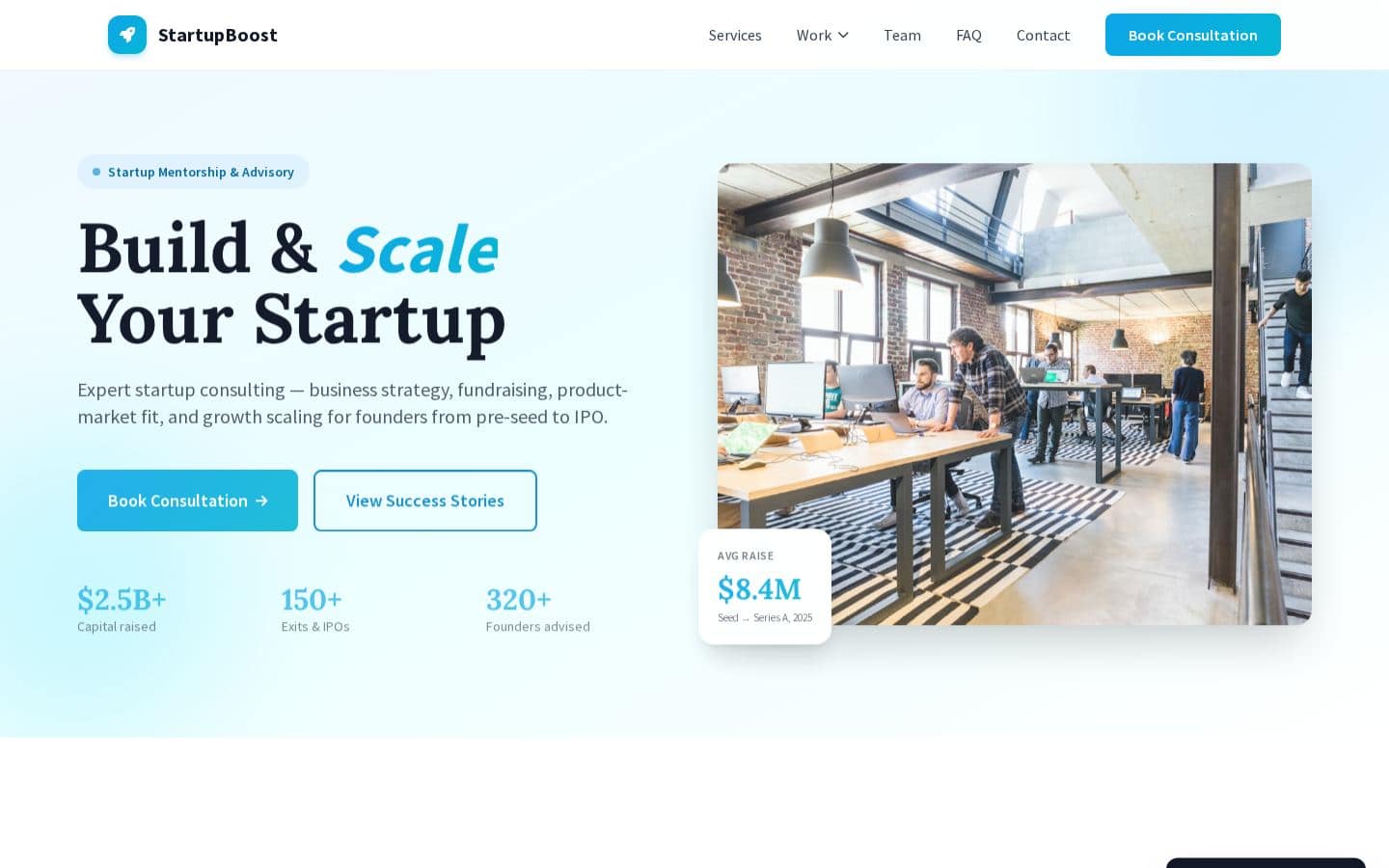 StartupBoost - Startup Consulting & Growth