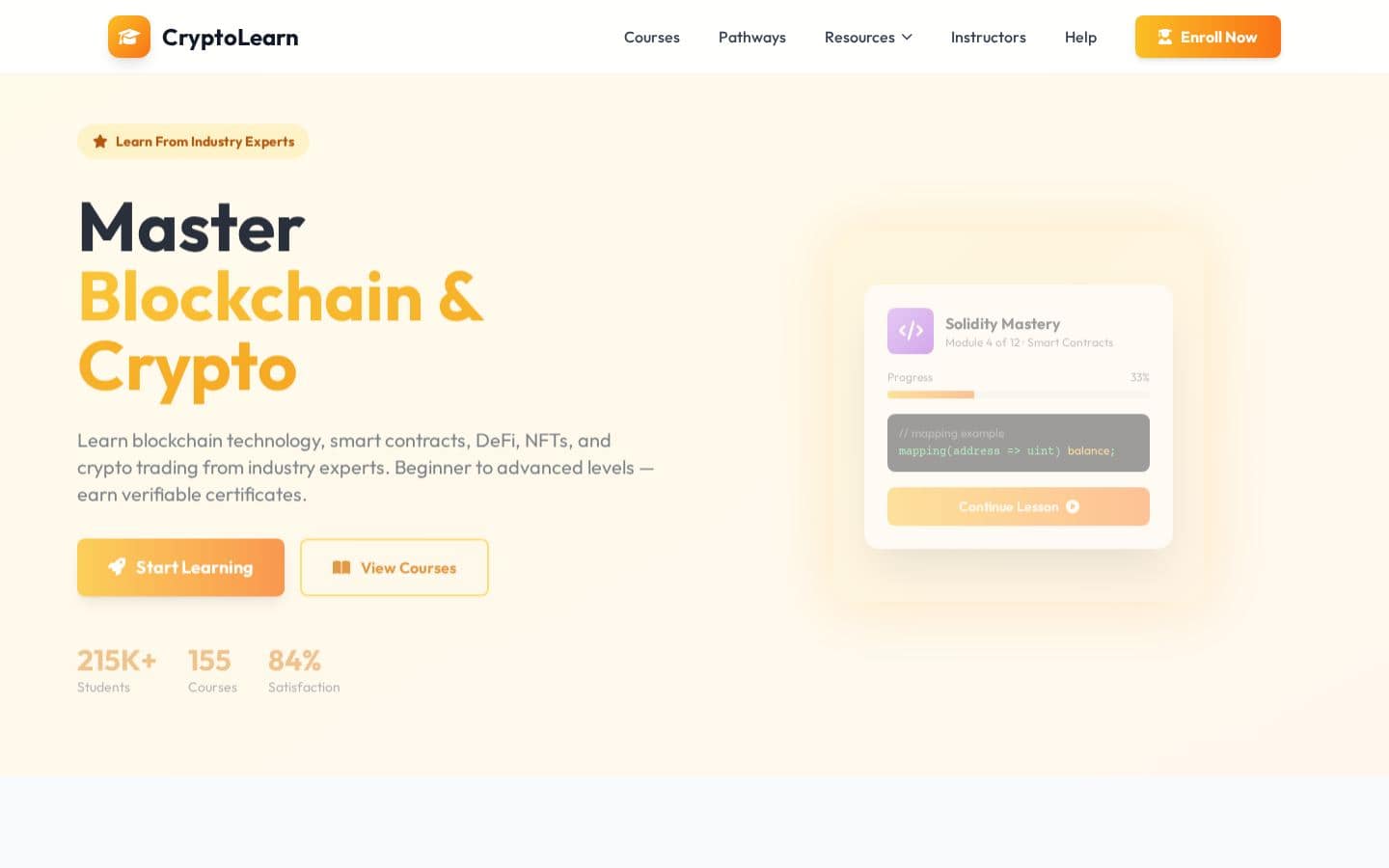 CryptoLearn Academy - Master Blockchain