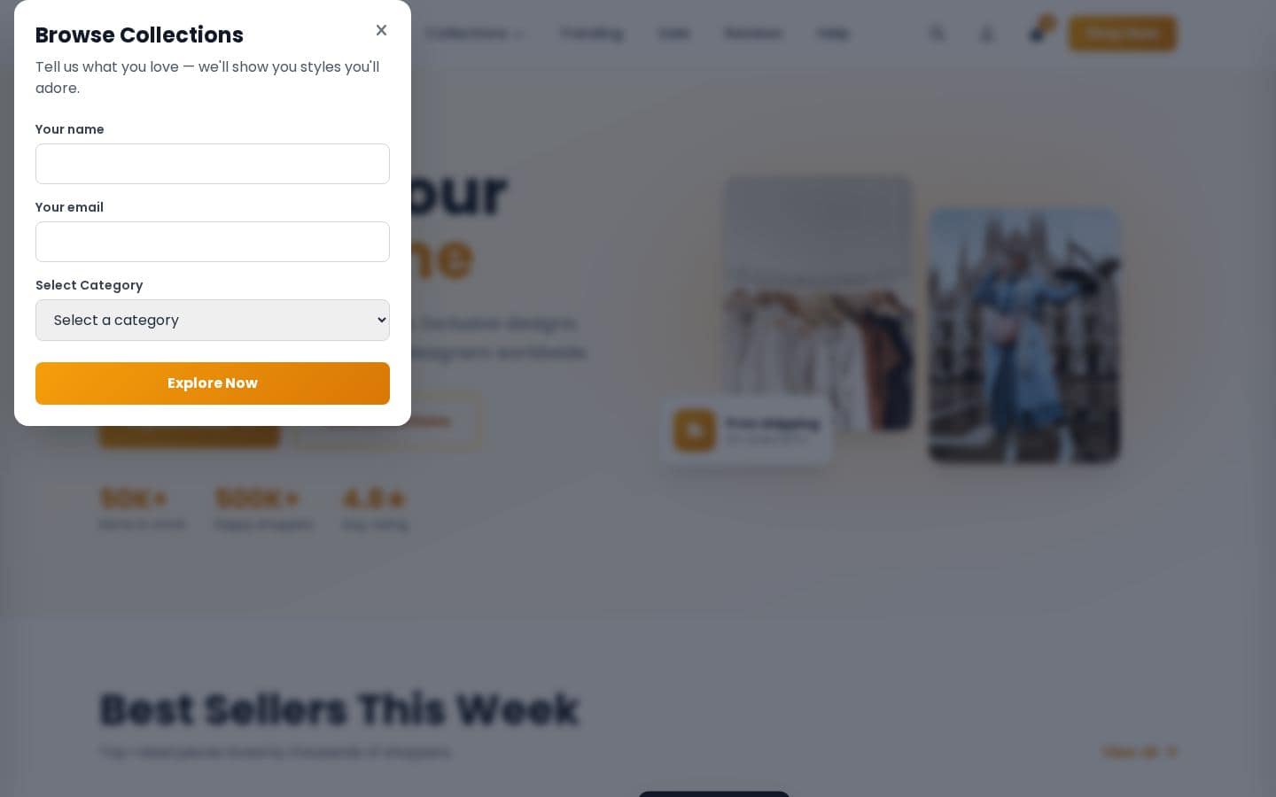 FashionHub - Trendy Fashion Store