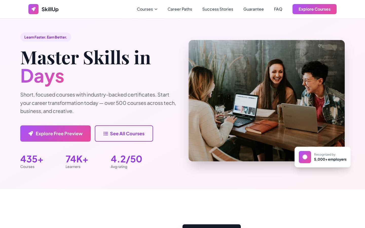 SkillUp - Career Skills Courses