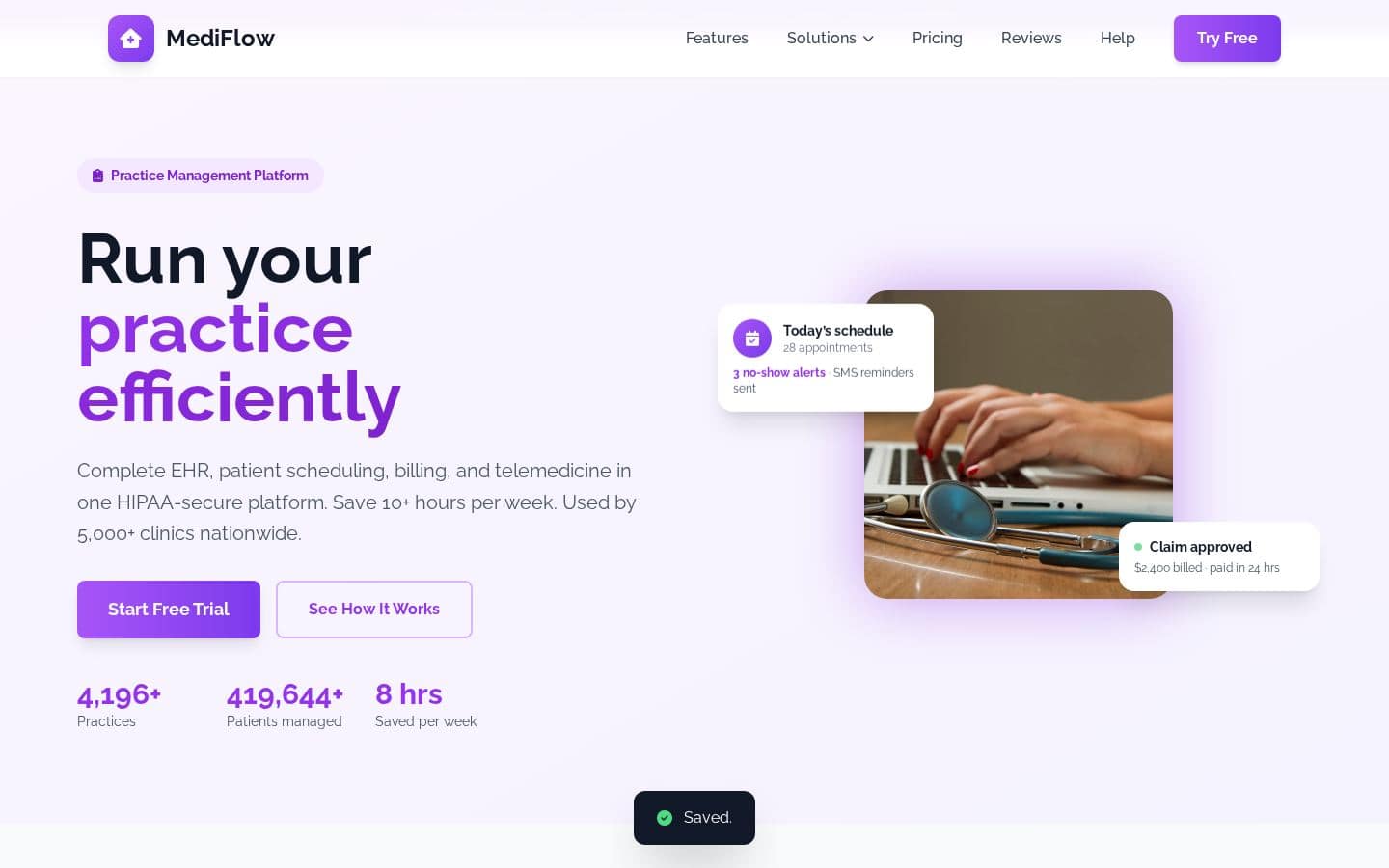MediFlow - Streamline Your Medical Practice