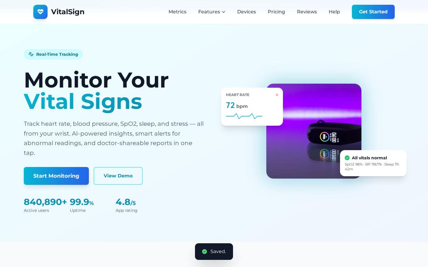 VitalSign - Monitor Your Health