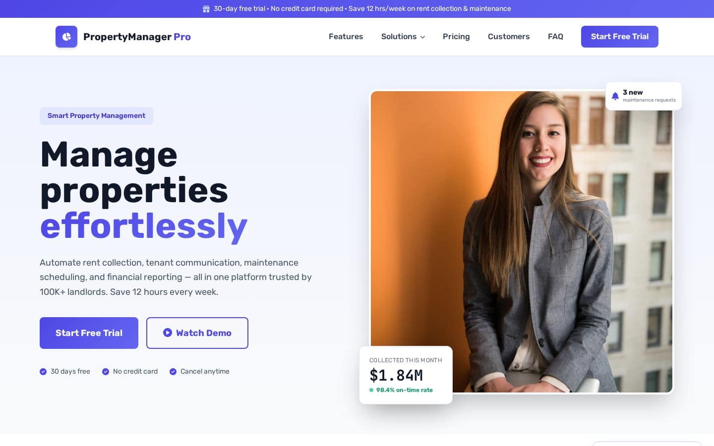PropertyManager Pro - Property Management Platform