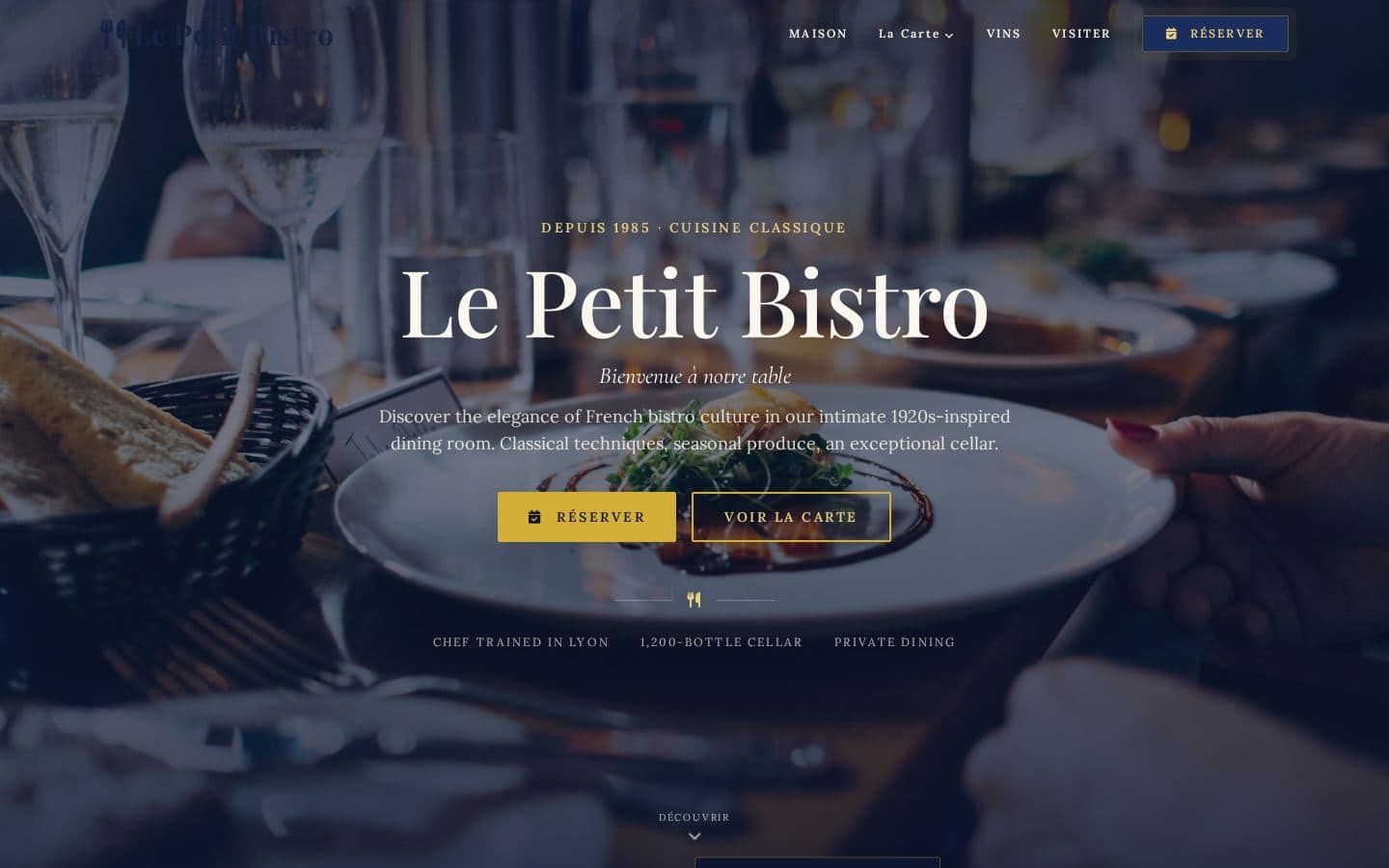 Le Petit Bistro - French Cuisine