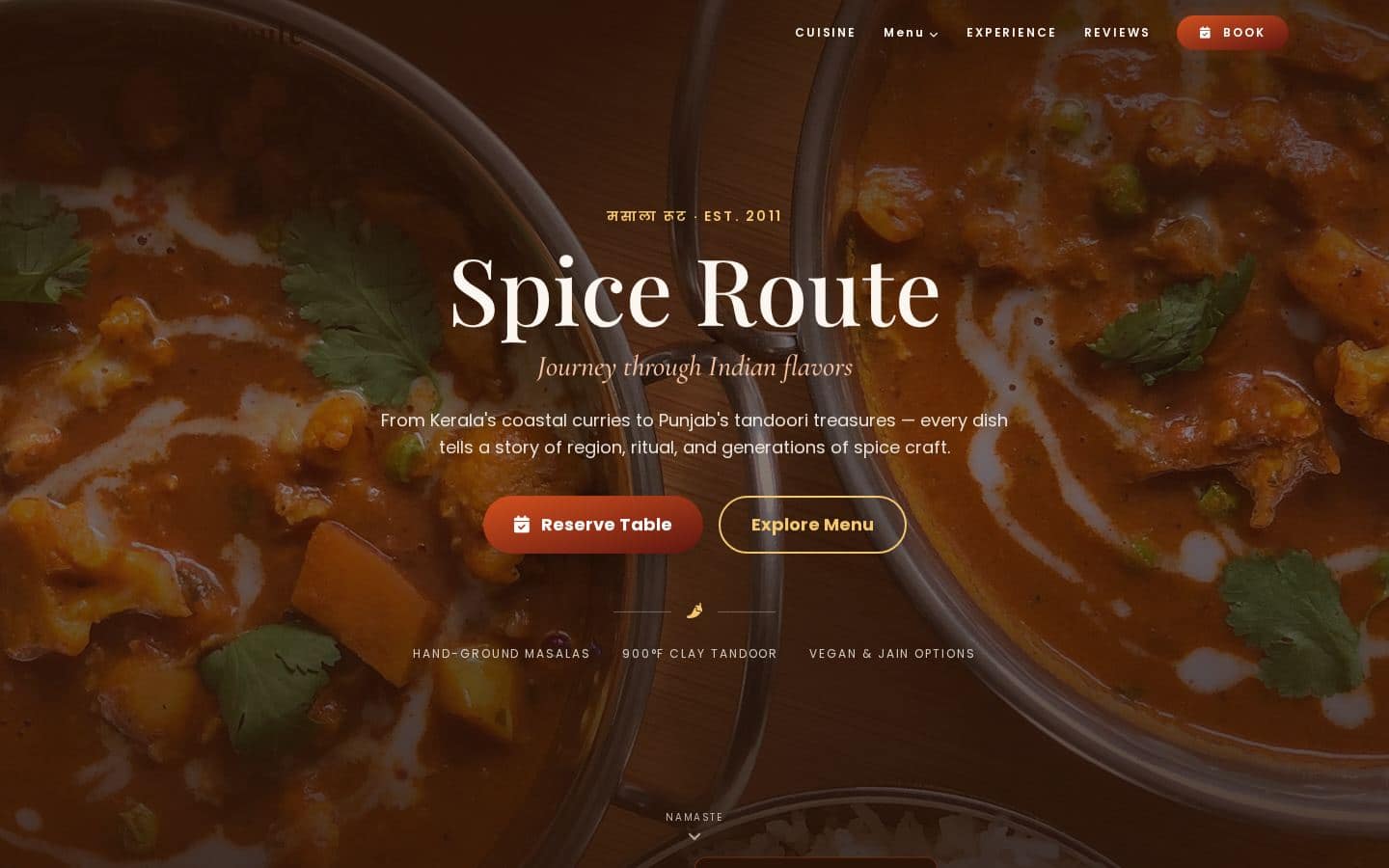 Spice Route - Indian Restaurant