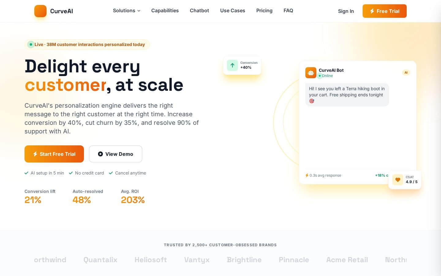 CurveAI - AI Customer Experience Platform